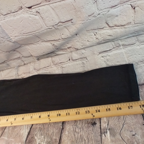 Chicos Black Scoop Modal Silk Long Sleeve Med - Picture 8 of 13